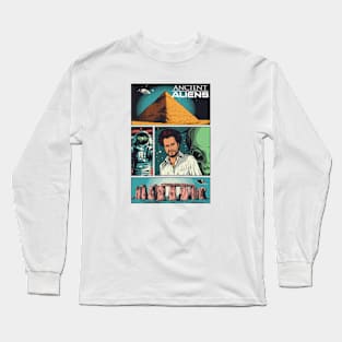 Ancient Aliens Comic Page Long Sleeve T-Shirt